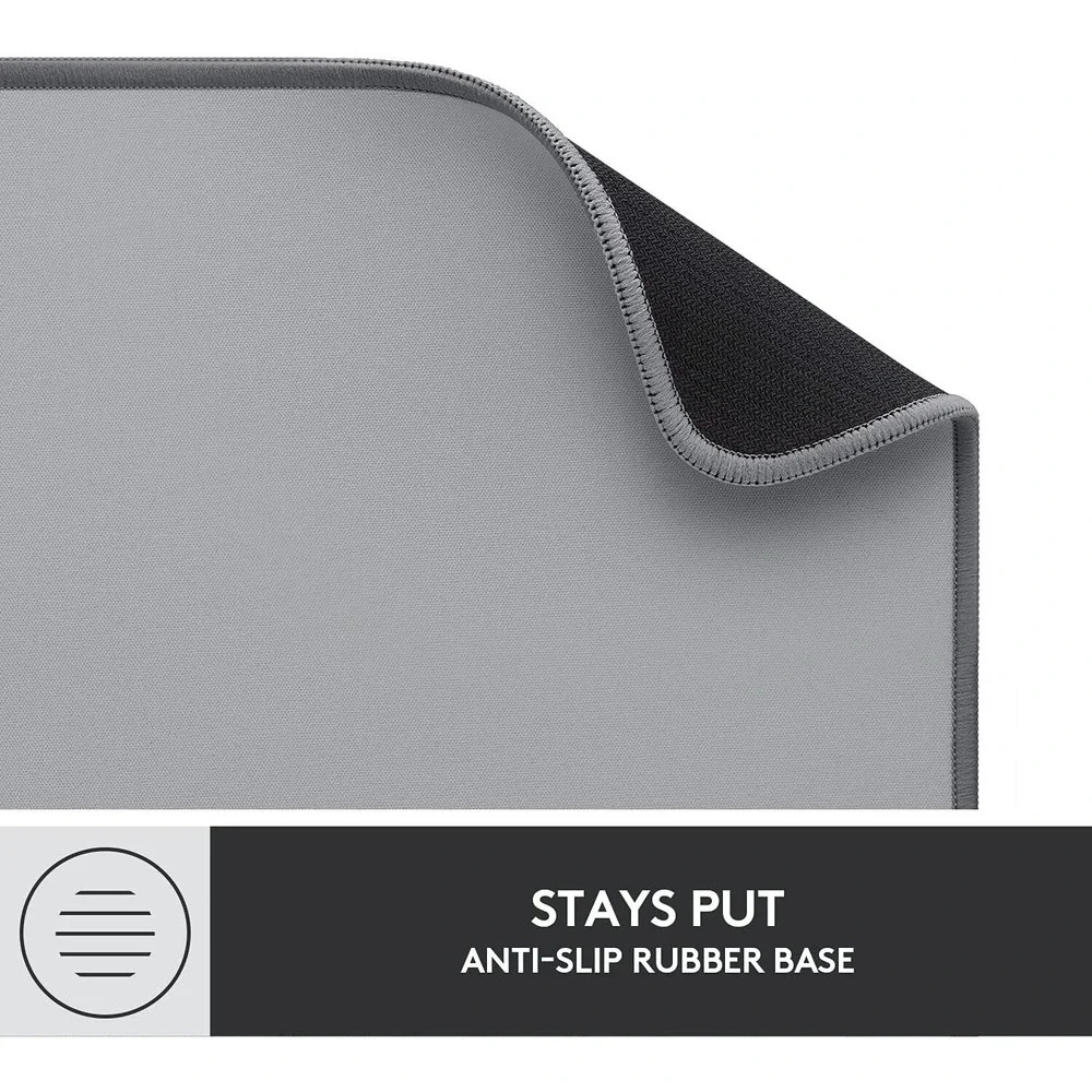 Logitech Desk Mat Studio Series Extended Mouse Pad with Spill-Resistant Large